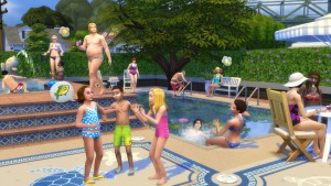 Los Sims permiten dejar volar la imaginación a la hora de construir piscinas