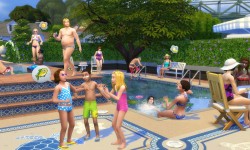 Construir piscinas en videojuegos: Los Sims 4