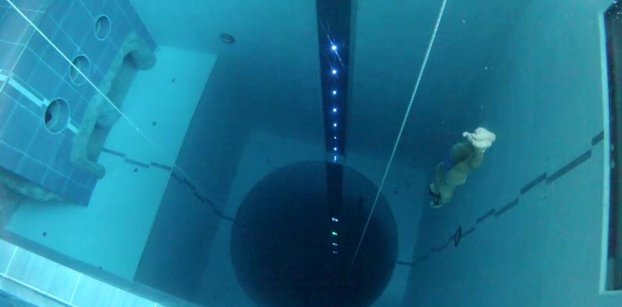 La piscina de obra más profunda del mundo