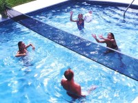 Deportes acuáticos: el voleibol de piscina