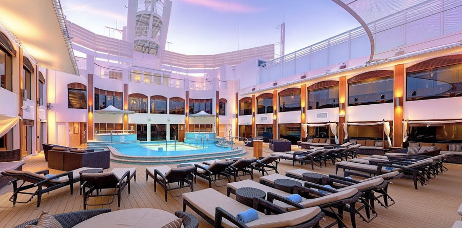 Las mejores piscinas de cruceros